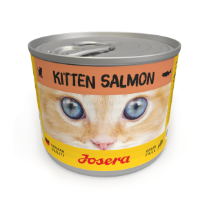 JOSERA Nassfutter mit Lachs für Kätzchen 6 x 200g