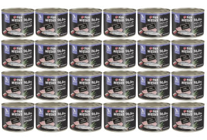 PAN MIĘSKO Nassfutter mit Pute, Lachs und Rosmarin für Kätzchen hypoallergen 24x200 g