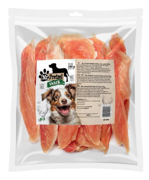 MR. PRETZEL Weiche Hähnchenfilets Dörrfleisch für Hunde 500 g