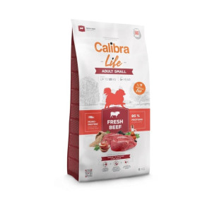 CALIBRA Life Adult Small Fresh Beef Trockenfutter mit Rindfleisch für kleine Hunderassen 6 kg