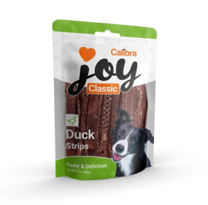 CALIBRA Joy Classic Duck Strips Entenstreifen Snacks für Hunde 80g