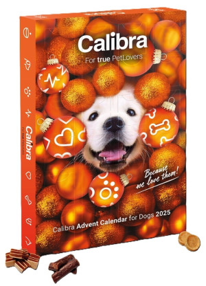 CALIBRA Adventskalender mit Fleischsnacks für Hunde