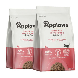 APPLAWS Trockenfutter Hühnchen mit Ente 15 kg (2 x 7,5 kg)