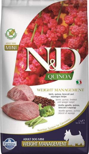 FARMINA N&D Quinoa Dog Adult Mini Weight Management 2,5 kg