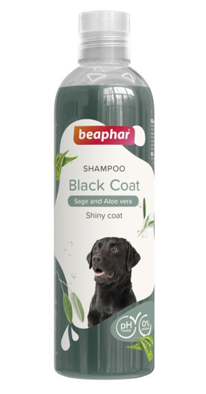 BEAPHAR Shampoo Black Coat Shampoo für schwarze und sehr dunkle Fell für Hunde 250 ml