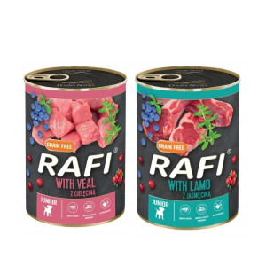 DOLINA NOTECI RAFI Junior mix mit Kalb und Lamm 36x400g