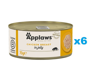 APPLAWS Cat Adult Huhn in Gelee 6x 70g