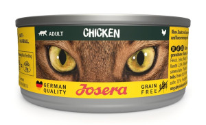 JOSERA Adult Chicken Nassfutter mit Huhn für adulte Katzen 85g