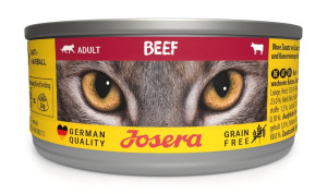 JOSERA Adult Beef Nassfutter mit Rind für adulte Katzen 85g