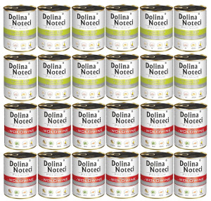 DOLINA NOTECI Mix smaków Premium Bogata w wołowinę i gęś z ziemniakami 24x800 g