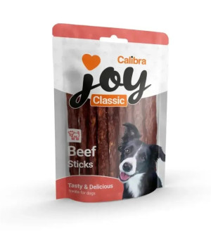 CALIBRA Dog Joy Classic Beef Sticks halbfeuchte Snacks mit Rind 250 g