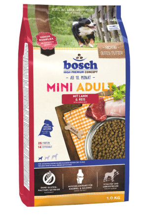 BOSCH Mini Adult jagnięcina i ryż 2x1 kg