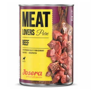 JOSERA Meatlovers pure wołowina 24x800g