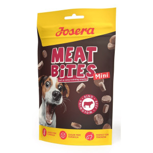 JOSERA Meat Bites Mini Beef przysmaki treningowe z wołowiną dla psów małych ras 12x70g