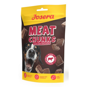 JOSERA Meat Chunks Beef suszone przysmaki z wołowiną 12x70g