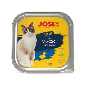 JOSERA JosiCat Pasztet z kaczką dla kota 6x100g