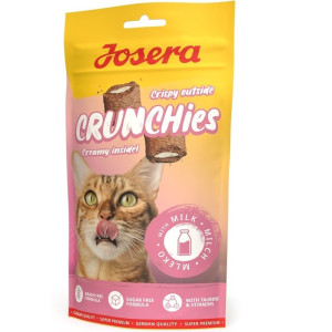 JOSERA Crunchies with Milk 24x60 g chrupiące przysmaki z mlekiem dla kotów
