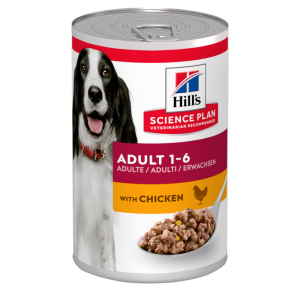 HILL'S Science Plan Canine Adult Chicken 24x370 g dla dorosłych psów z kurczakiem