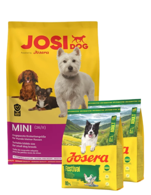 JOSERA JosiDog Mini 10kg + 2x900g GRATIS