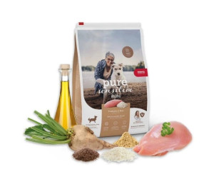 MERA Dog Pure Sensitive Adult Mini Turkey Rice Trockenfutter mit Pute und Reis für empfindliche Hunde kleiner Rassen 4 kg