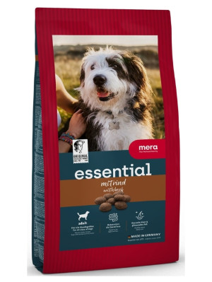 MERA Essential mit Rind vollständiges Trockenfutter für adulte Hunde mit normaler Aktivität 12,5 kg