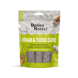 DOLINA NOTECI Smart Chews Brain & Focus Care Unterstützung der kognitiven Funktionen, getrocknete Leckerlis für Hunde 100g