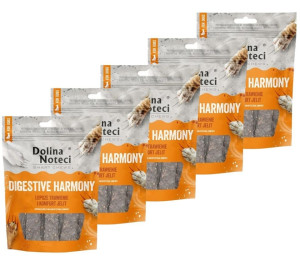DOLINA NOTECI Smart Chews Digestive Harmony Unterstützung der Verdauung, getrocknete Leckerlis für Hunde 5x100g