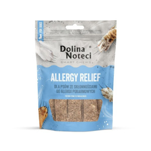 DOLINA NOTECI Smart Chews Allergy Relief Unterstützung bei Nahrungsmittelallergien, getrocknete Leckerlis für Hunde 100g