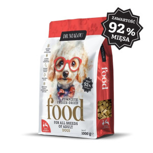 DR MALOU Gefriergetrocknetes Hundefutter mit Ente und Kaninchen 1 kg