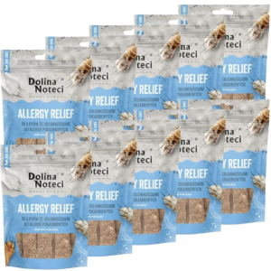 DOLINA NOTECI Allergy Relief getrocknete Hundesnacks Lamm Unterstützung bei Lebensmittelallergien 10x100g