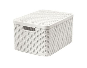 CURVER Aufbewahrungsbox STYLE L Creme 33x44x24 cm