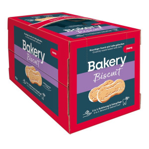 MERA Bakery Biscuit knusprige Kekse ca. 8 cm für Hunde Belohnung & Zahnplege 5 kg