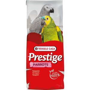 VERSELE-LAGA Prestige Mega Fruit Futter Mischung aus grobkörnigen Samen, Körnern und Nüssen für große Papageien 15 kg