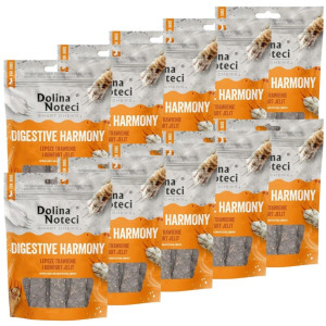 DOLINA NOTECI Smart Chews Digestive Harmony Unterstützung der Verdauung, getrocknete Leckerlis für Hunde 10x100g
