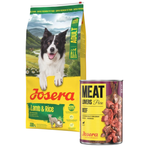 JOSERA Lamb and Rice Adult Trockenfutter Monoprotein 12,5kg + 800g GRATIS