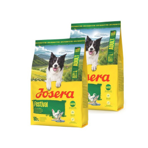 JOSERA Festival mit leckerer Soße für wählerische Hunde 2x3kg