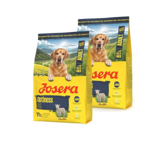 JOSERA Adult Optiness mit Lamm für mittelgroße und große Hunderassen 2x3 kg