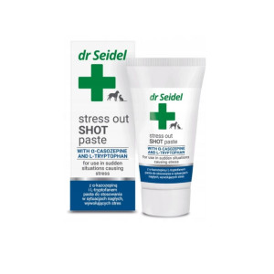 DR SEIDEL Beruhigungsmittel Stress out SHOT Paste für Hunde und Katzen 30g