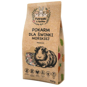 KUCHNIA SZEFA Futrzaki und Spółka Getreidefreies Futter für Meerschweinchen 750g