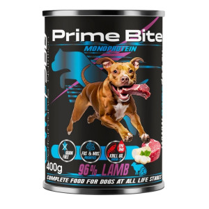 GAME DOG Prime Bite Lamm mit Petersilie Nassfutter für Hunde jeden Alters 400g