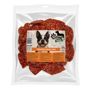 MR. PRETZEL Herzchen aus Reis und Ente Hundesnack 500g