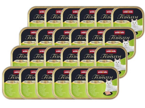 ANIMONDA Vom Feinsten Mildes Menü Nassfutter mit Truthahn für adulte Katzen 24x100g
