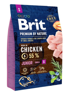 BRIT Premium By Nature Junior Small S 3 kg