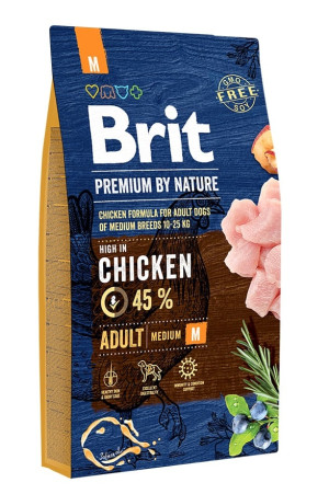 BRIT Premium By Nature Adult Medium M 8 kg