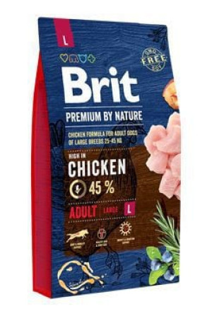 BRIT Premium By Nature Adult Large L 8 kg