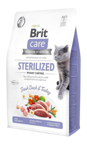 BRIT Care Cat Grain-Free Sterlized Weight Control 400g