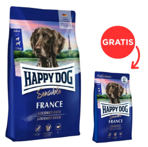 HAPPY DOG Sensible France 11 kg + 1 kg GRATIS