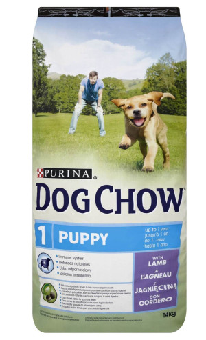 Dog Chow Welpen Mit Lamm 14kg