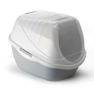 PET INN Easy Cat Katzentoilette grau 54x40x40 cm