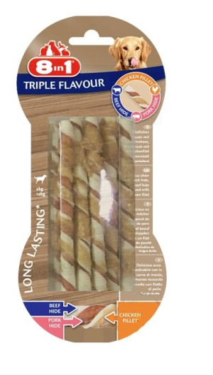 8IN1 Triple Flavour Twisted Sticks 10 Pack
